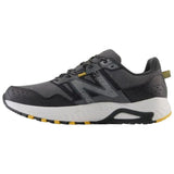 New Balance Men's 410 V8 Trail Running Shoe, Castlerock/Black/Varsity Gold, 7 XW