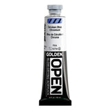 OPEN SlowDrying Acrylics by GOLDEN, Cerulean Blue Chromium, 2 fl oz. tube, Professional Acrylic Paint, SemiTransparent