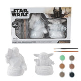 Star Wars Mandalorian Baby Yoda Paint Your Own Figurines Arts and Crafts Set for Boys and Girls