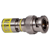Klein Tools VDV813-607 Universal BNC Compression Coax Connector, for RG6/6Q Coaxial Cables, Male, 10-Pack
