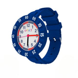 Spiky Round Stylish Analog Watch For Kids | Rotating Bezel, Separate Minutes Display | 30M Water Resistant | Textured & Soft Sil
