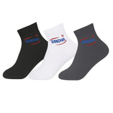 Sandha Socks For MenS Ankle Length Cotton Heel & Toe For Durability. Ideal For Regular, Business & Office Use Pack Of 3, Free