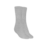 Mukhaksh (Pack Of 1 Pair Women Cotton Melange Grey Crew Calf Length Long Socks For Formal Office Socks