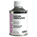 Gloss MSA Varnish w/UVLS by GOLDEN, 8 fl. oz. Can, Professional Acrylic Varnish