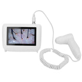 Dioche Skin Diagnosis Hair Analyzer Machine, 5 Inch HD LCD Screen Digital Skin Detector Rechargeable Scalp Hair Follicle Oil Mag