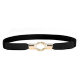 Redhorns Elastic Fabric Waist Belt For Women Dresses Elegant Design Stretchy Slim Ladies Belt For Saree Girls Jeans Free Size 