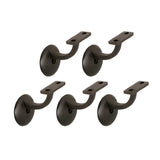 Design House 182048 Jumbo Handrail Bracket, 5Pack, Oil Rubbed Bronze, 5 Count
