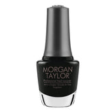 Morgan Taylor Nail Lacquer Shake Up The Magic! Collection (Fa-la-love That Color!) Black Professional, Vibrant, Chip-Resistant, 