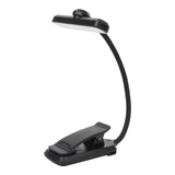 Bsdgeclogy 9 LED Rechargeable Book Light for Reading in Bed - Eye Caring with 3 Color Temperatures, Stepless Dimming Brightness,