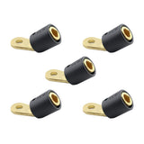 WeldingCity 5pk Welding Cable Female Terminal Connector Adapter 2AF Threaded Stud to Tweco/Lenco Male 2MPC/4MPC/LC40/LC40H