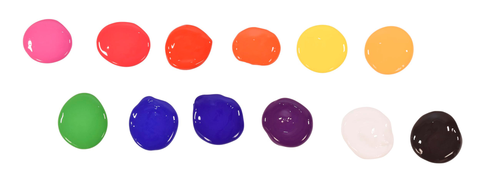Sax Fluid Acrylic Paint For School And Arts And Crafts Use, Assorted Colors, 16 Ounce Pints, Set Of 12