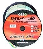 100-Foot 4-Conductor 16 Gauge Primary Stranded Cable Ideal For Accessory Hookup