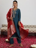 Libas Women'S Silk Blend Kurta Set (Gs1036