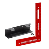Woodpeckers Precision Woodworking Square, 300MM, Aluminum, USA Made, Feature Packed Metric Square, Self Standing, Shoulder Lip, 