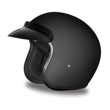 Daytona Helmets Retro 3/4 Open Face Motorcycle Helmet - Vintage Style, DOT Approved Helmet for Men & Women, Lightweight, Adjusta