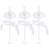 Straw Sippy Cup Conversion Kit for Philips Avent Anti-Colic Baby Bottles, Soft Top and Weighted Straw Transition Kit with Handle