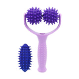 Enakshi Massage Roller Ball Portable Manual Massage Tool For Shoulder Full Body Neck Purple|Health & Beauty | Massage | Massager