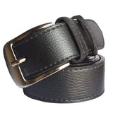 Veteran MenS Black Synthetic Leather Needle Pin Point Buckle Belt Formal/Casual Belt For Men(Ve0346Blkt)