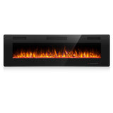 Antarctic Star 36 Inch Electric Fireplace in-Wall Recessed and Wall Mounted, Fireplace Heater and Linear Fireplace with Multicol