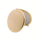 HREW MIHAGUTY Magnifying Compact Mirror for Purses with 2 x 1x Magnification, Folding Mini Pocket Double Sided Travel Makeup Mir