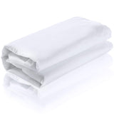 VitalCozy 59'' x 30 yd Unbleached Muslin Linen Fabric Textile Wide Polyester Cotton Muslin Fabric Cotton Linen Material Soft Emb
