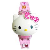 Goldenize Fashion Music With Disco Light 3D Cartoon Dial Digital Watch For Kids (2-10 Years Old) Toy Watch For Children Kids Boy