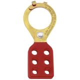 Lockouts with Interlocking Tabs, Tempered Steel, 1Inch Diameter Hasp Klein Tools 45200
