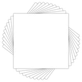 Golden State Art, Pack of 10, 12x12 Picture Mat Matte Backerboards for Framing. Pack Contains 10 Backing Boards