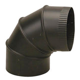 UNITED STATES HDW Imperial Manufacturing Elbow 4 Dia. Black 28 Ga
