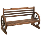 vidaXL Patio Bench 44 Solid Firwood