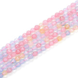 Adabele 36pcs Natural Morganite Jade Healing Gemstone 10mm Faceted Round Loose Beads Gem Stone Spacer for Craft Jewelry Making G