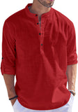 Bellstone Men'S Cotton Blend Solid Regular Fit Kurta (Kurta1500_Single_Maroon_M
