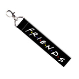 Isee 360 Friends Quotes Lanyard Tag With Swivel Lobster For Gift Luggage Bags Backpack Laptop Bags L X H 5 X 0.8 Inch