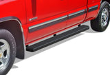 APS Running Boards (Nerf Bars Side Steps Step Bars) Compatible with Chevy Silverado GMC Sierra 1500 2500 1999-2013 Double Cab & 