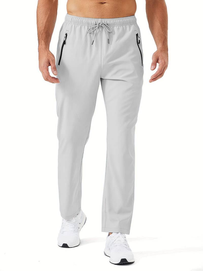 Toplot Track Pants For Men || Activewear Pants || Mens Joggers || Zipper Pocket || Casual Trousers || Stretchable (Sports | Gym | Yoga) (Track-Pant-5217-Grey-32),Grey,32,B0DRCZYNKF