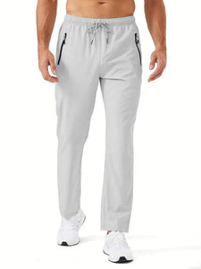 Toplot Track Pants For Men || Activewear Pants || Mens Joggers || Zipper Pocket || Casual Trousers || Stretchable (Sports | Gym | Yoga) (Track-Pant-5217-Grey-32),Grey,32,B0DRCZYNKF