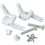 Master Plumber 47956 White Toilet Seat Hinge Replacement Parts