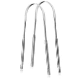 Svs Online Tongue Cleaner Bad Breath Treatment For Adults & Kids, 100% Stainless Steel Tongue Cleaner For Oral Care, Easy To Use