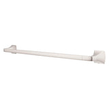 Pfister Bruxie Bath Towel Bar for Bathroom, 24-Inch, Wall-Mounted, Screw-in, Spot Defense Brushed Nickel Finish, BTBBIE2GS