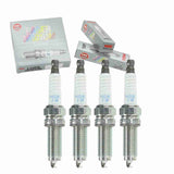 4 pc NGK Laser Iridium Spark Plugs compatible with Acura TSX 2.4L L4 2009-2014