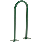Global Industrial URack Bike Rack, Green, Flange Mount, 2Bike Capacity