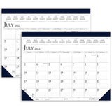Academic Desk Pad, 18 1/2 x 13, Pack of 2