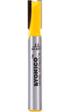 YONICO Straight Router Bits 1/4-Inch Diameter X 1/2-Inch Height 1/4-Inch Shank 14155q