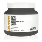 Golden Acrylic 32oz Black Gesso