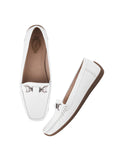 Shoetopia Smart Casual White Boots Loafers For Women & Girls /Eu40,White,7,B0DRJDGY7R