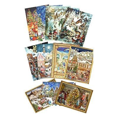 Alexander Taron Adv700 Sellmer Advents Large - Assorted Set Of 12 Pcs