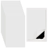 Frienda 10 Pcs Self Adhesive Rubber Wall Outlet Cover Plate Standard 5x3 Inch Screwless Blank Wall Plate Safe Decorative Patch H