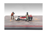 American Diorama Race Day Two Diecast Figures Set 2 for 1/43 Scale Models
