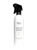 Bayes HighPerformance Stainless Steel Cleaner Spray, Polish, and Protectant Indoor & Outdoor Stainless Cleaner Stainless St