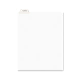 Avery 11949 AveryStyle Preprinted Legal Bottom Tab Divider, Exhibit J, Letter, White (Pack of 25)